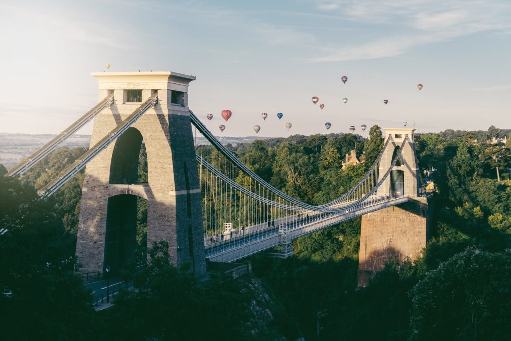 hot air balloons